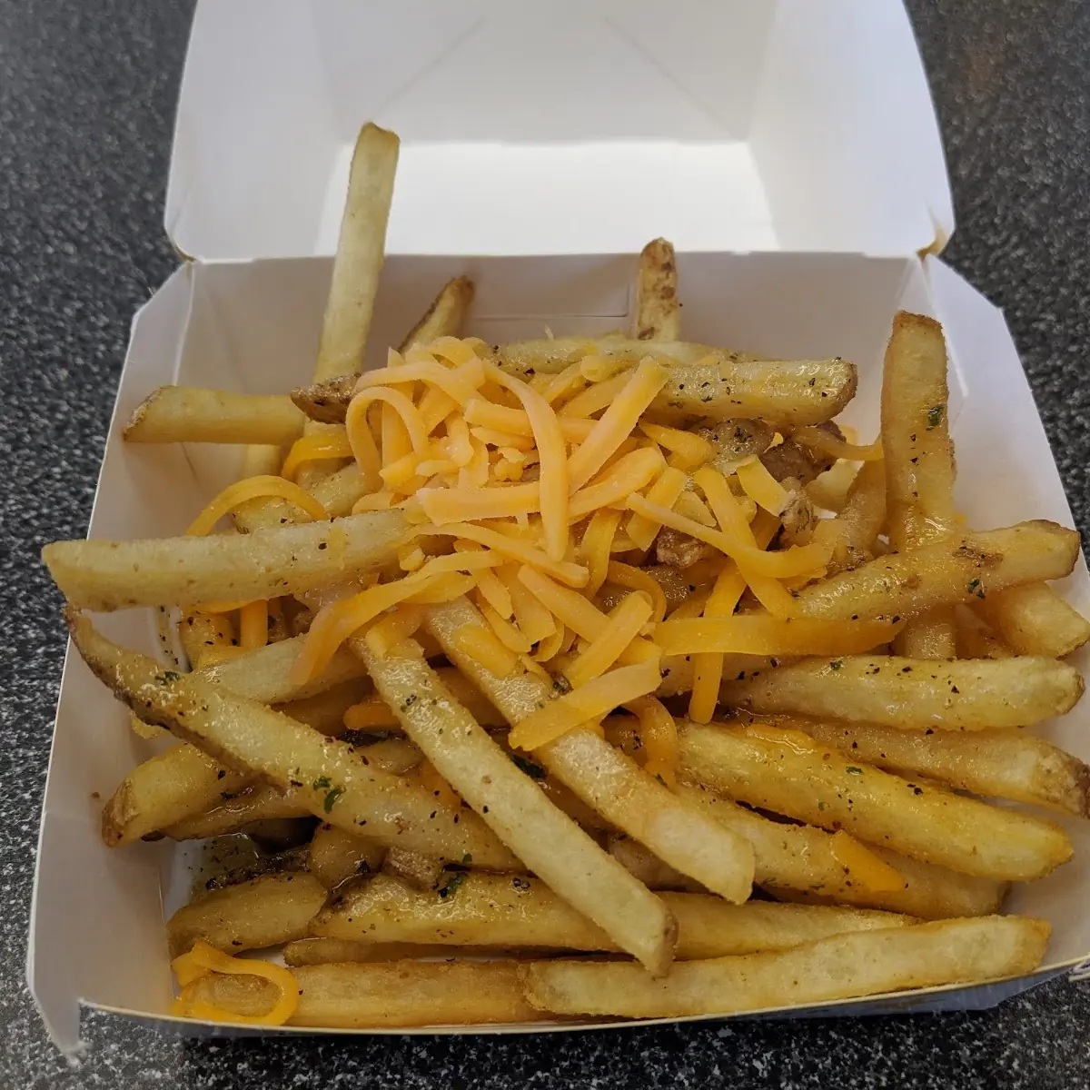 Cheesy Garlic Fries