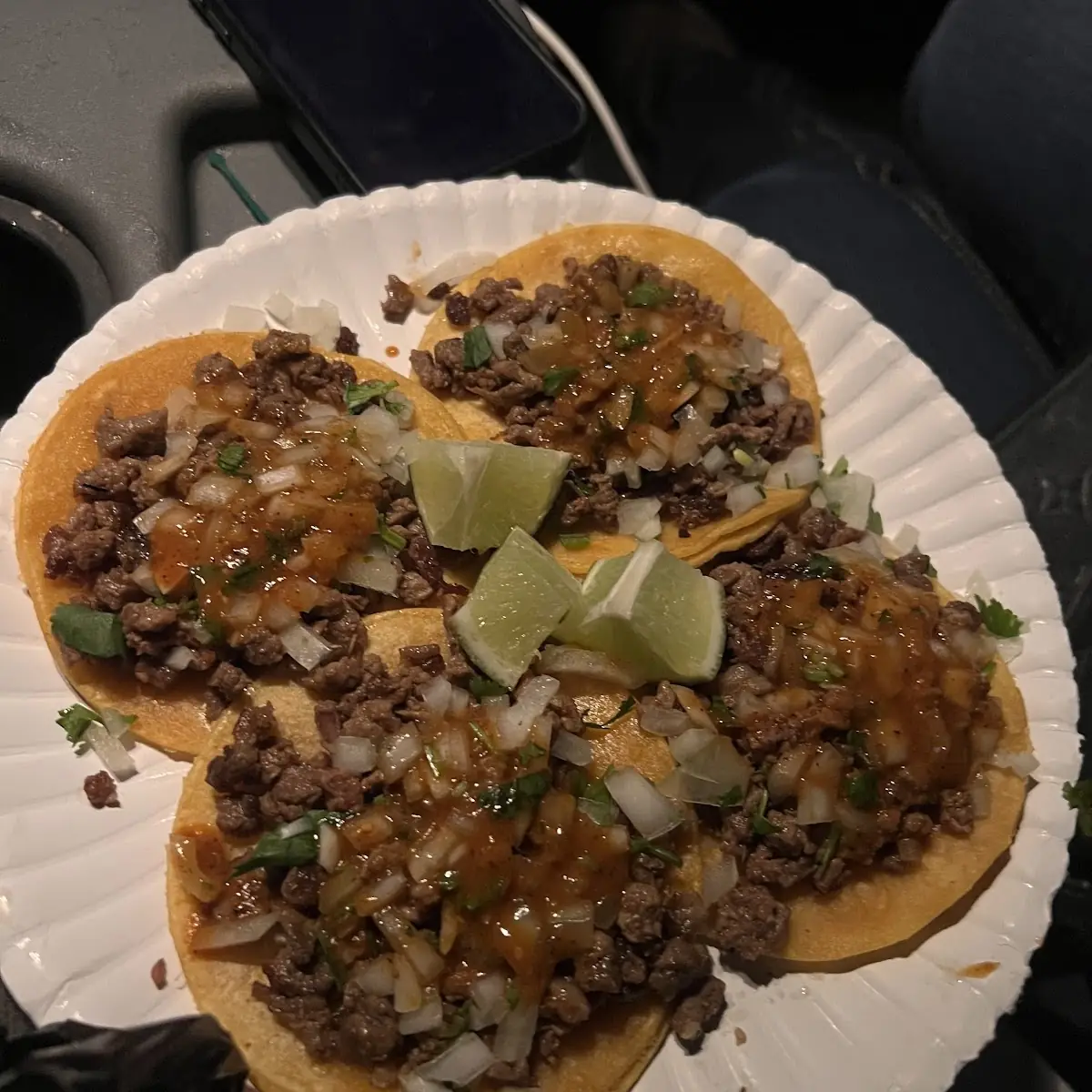 Tacos de Carne Asada Con Todo