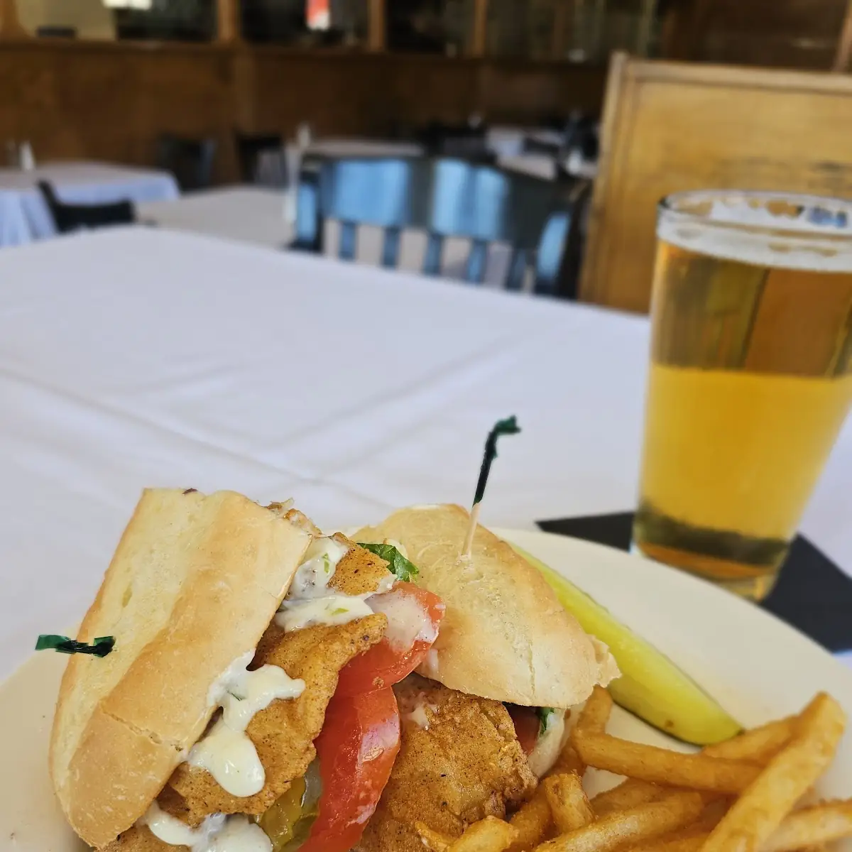 Crab Cake Sandwich