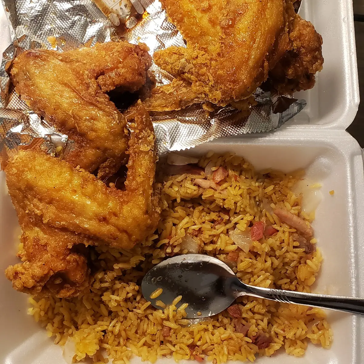 Fried Chicken Fried Rice