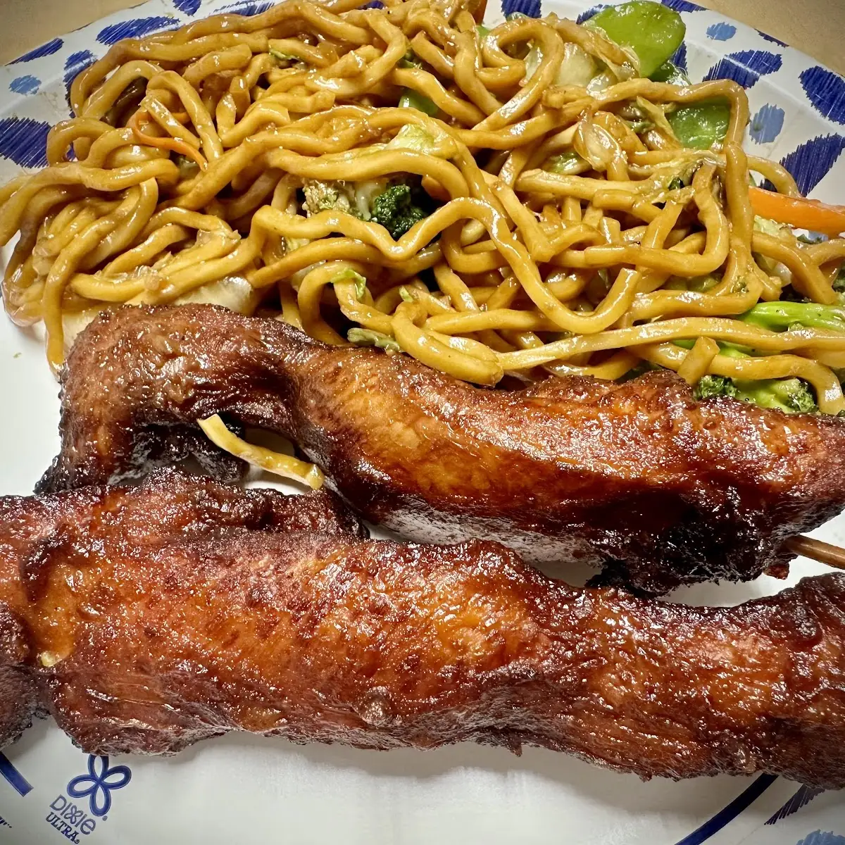 Roast Pork or Chicken Lo Mein