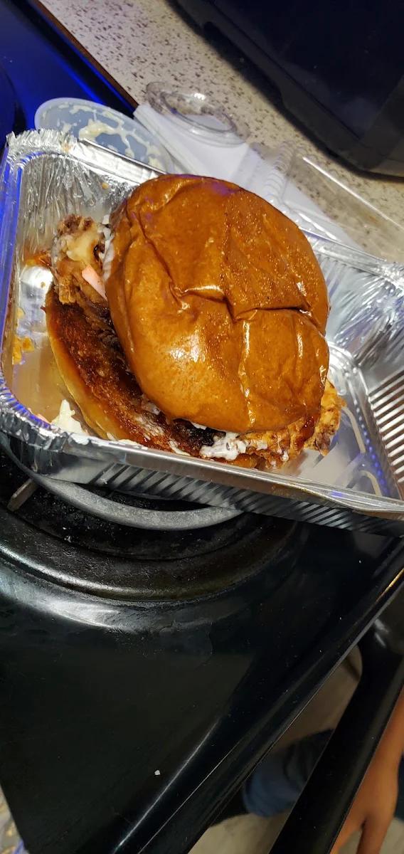 Chicken Sandwich w Sweet Heat BBQ