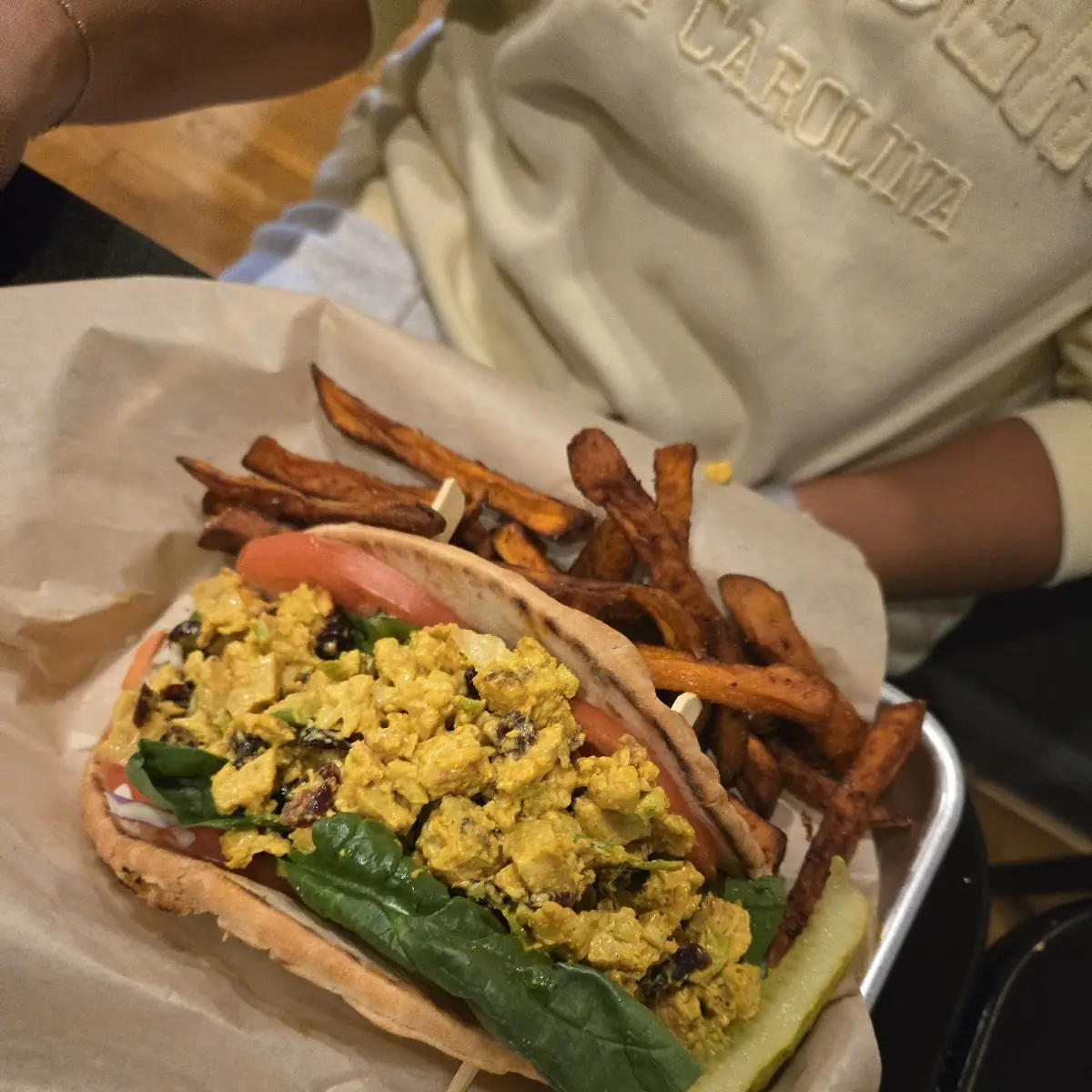 Curry Chicken Salad Sandwich