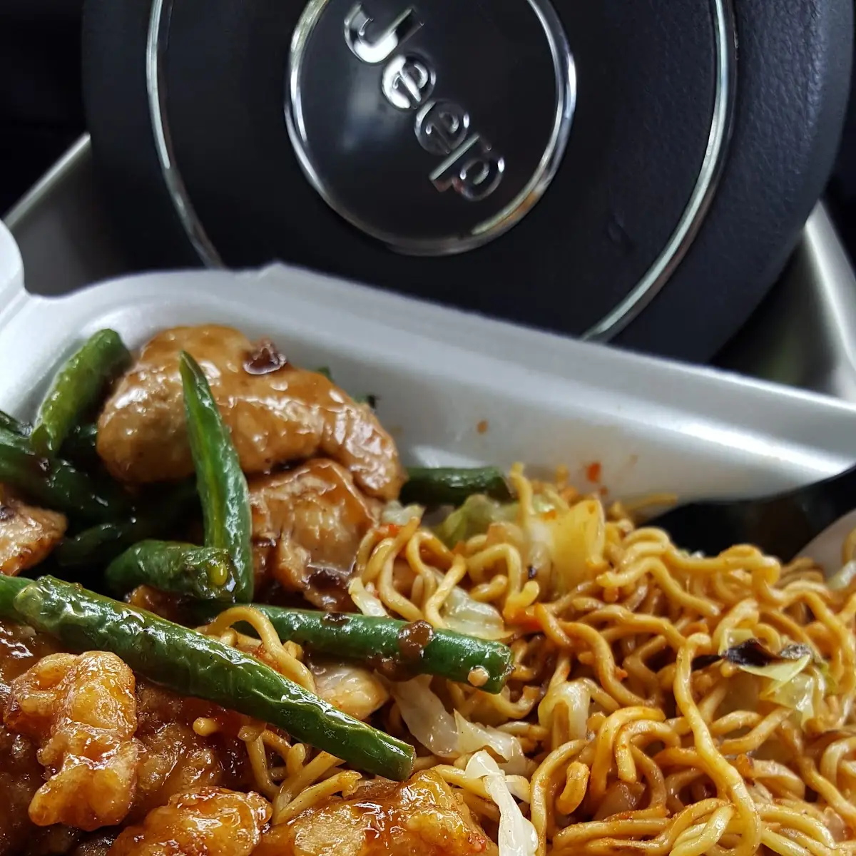 Chow Mein Orange Chicken Green Beans