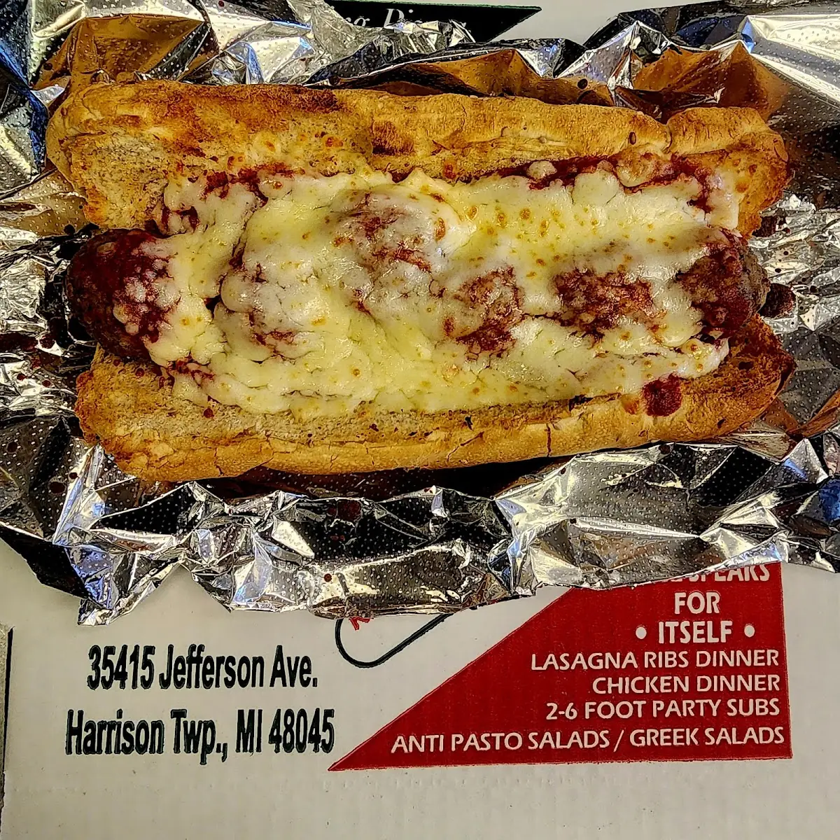 8 Inch Meatball Sub