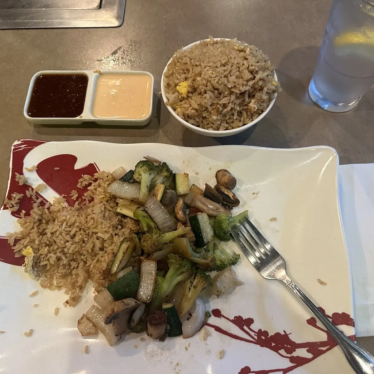 Stir Fried Rice & Mixed Vegetables