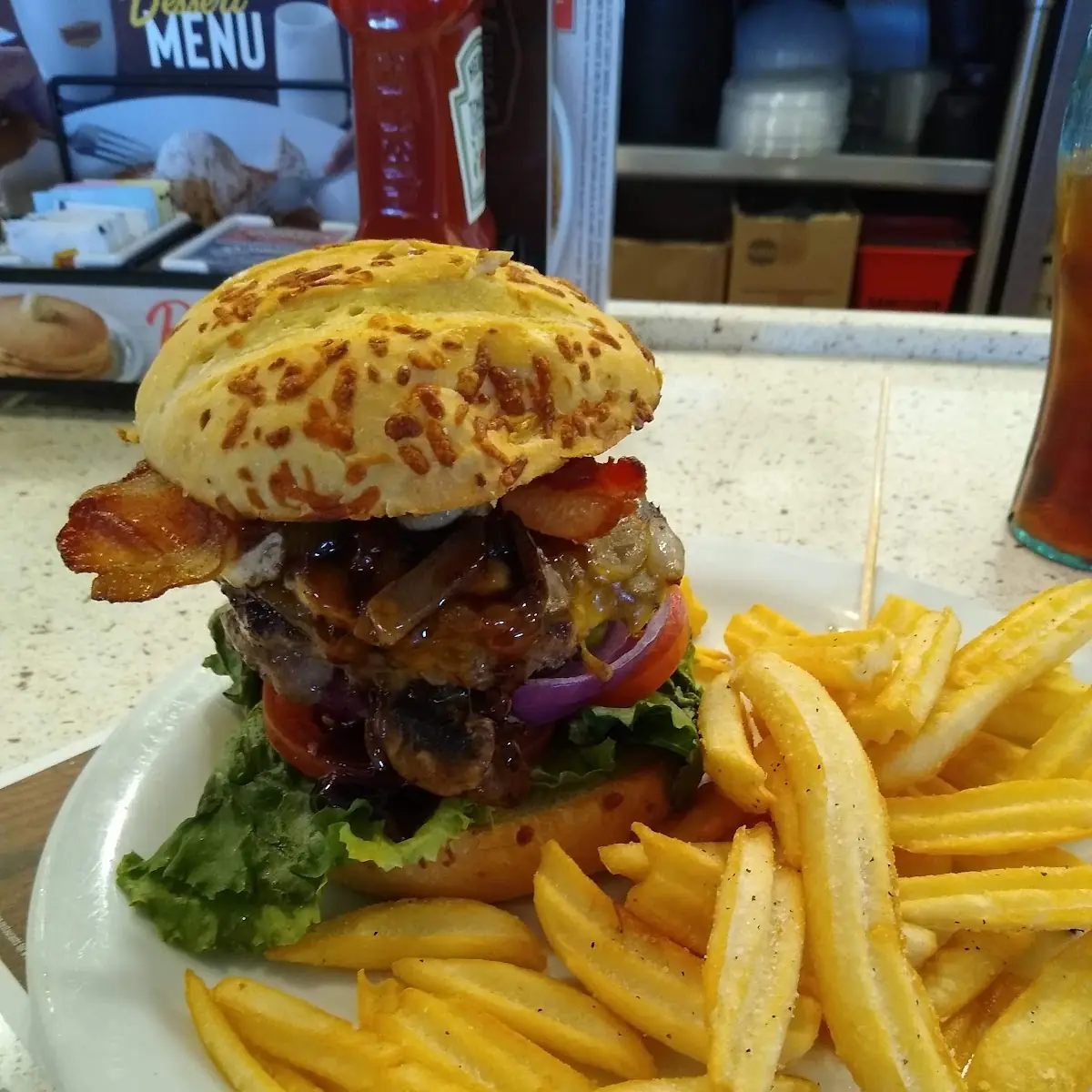 Now That's a Burger