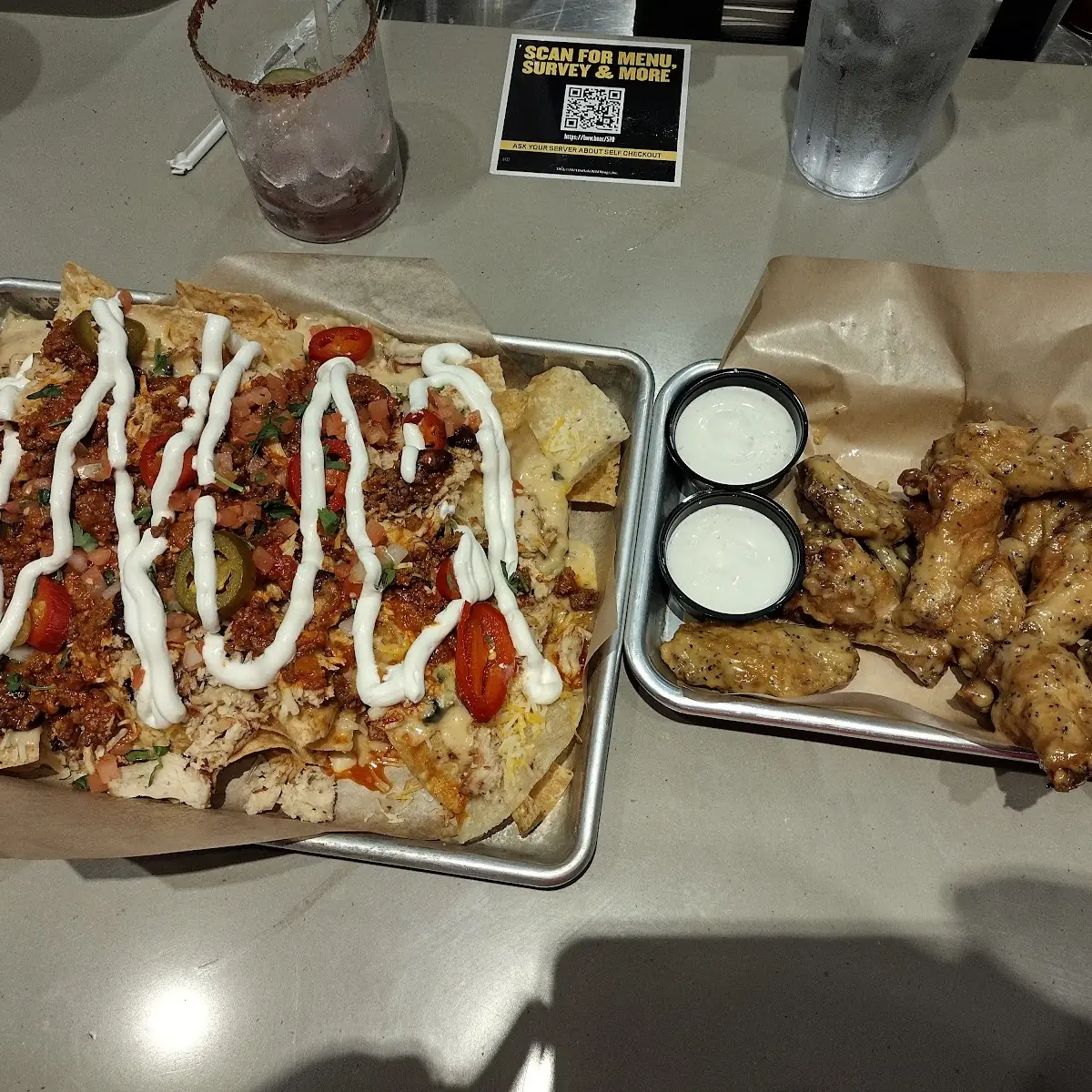 Nacho Chicken and Chili & Lemon Chicken