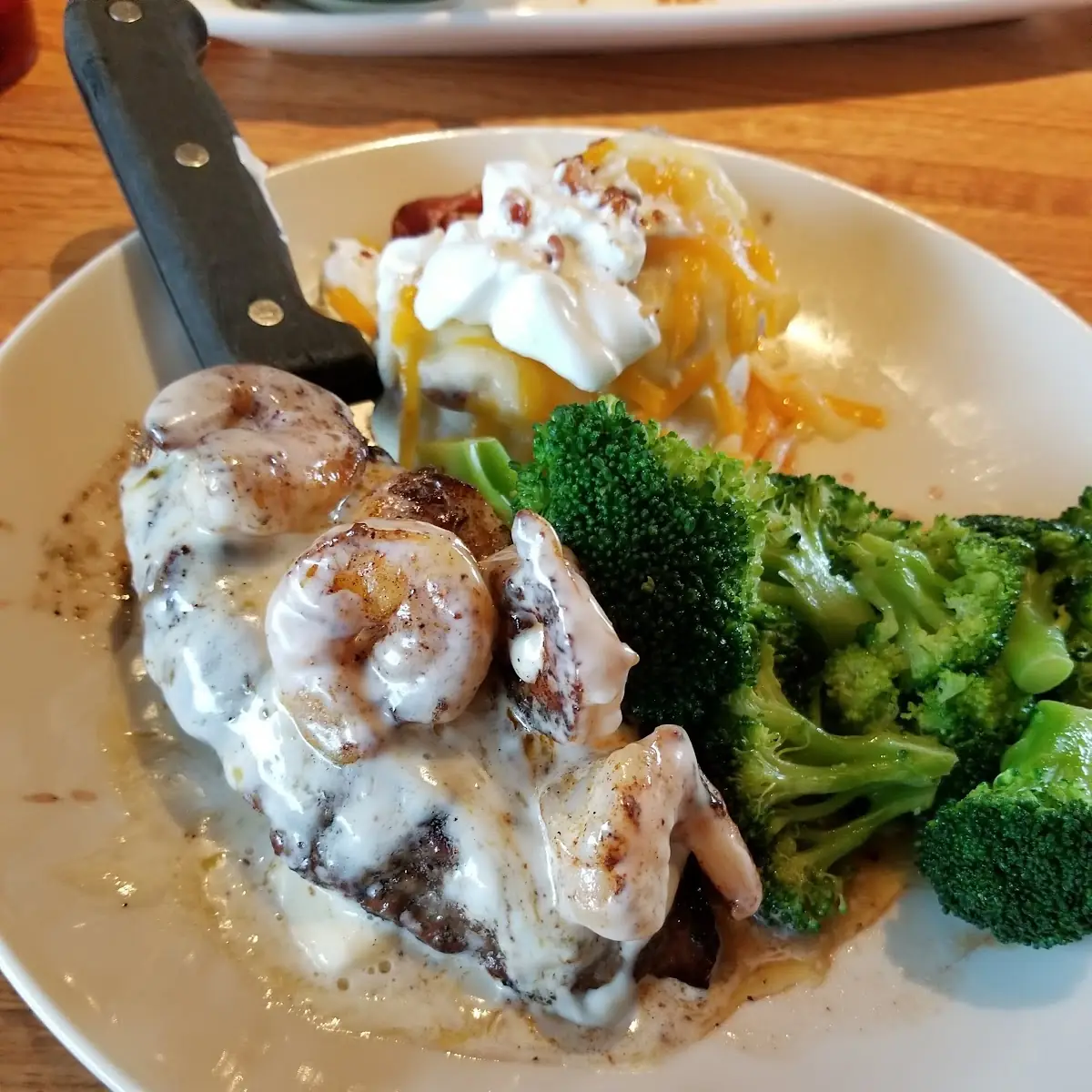 Shrimp 'N Parmesan Sirloin