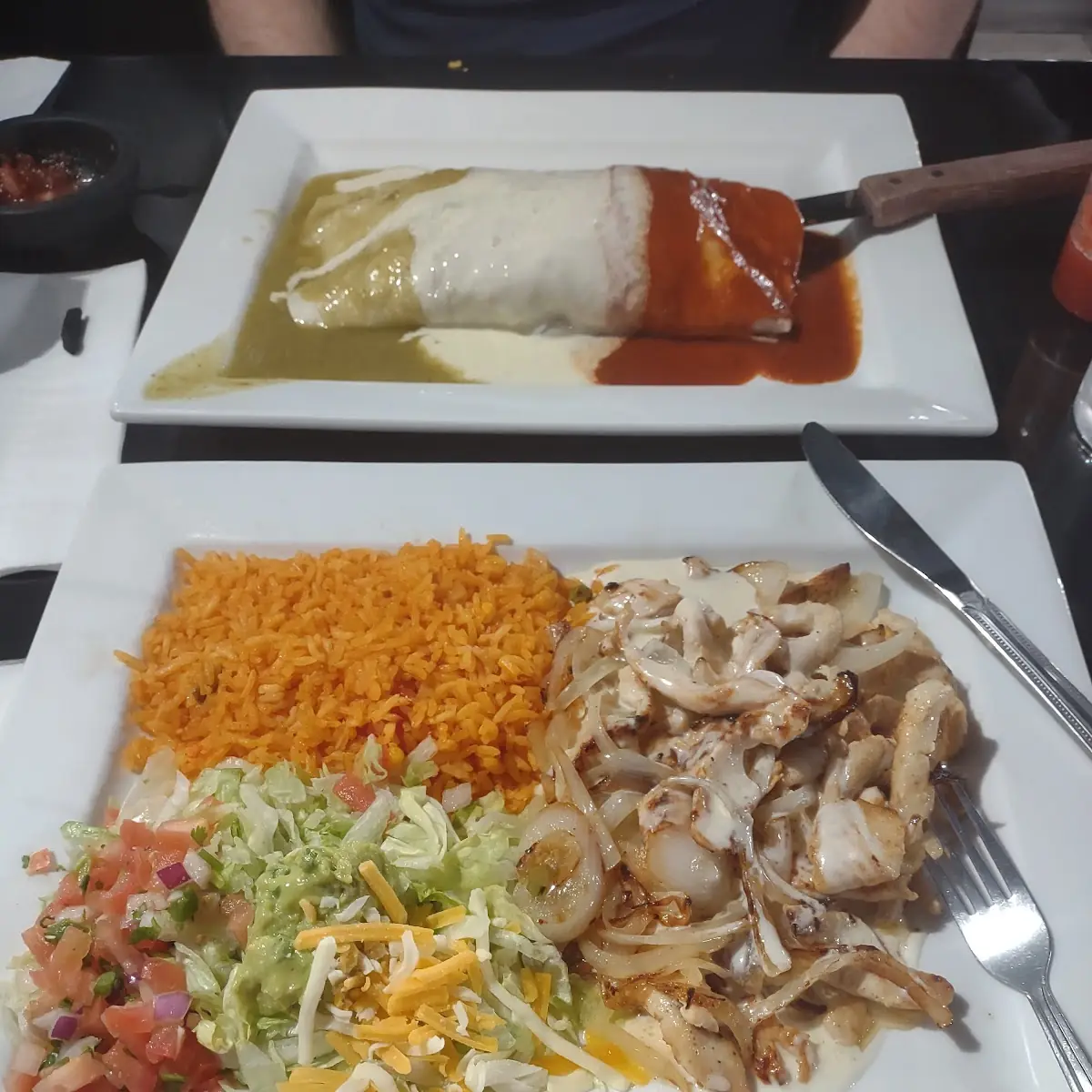 Pollo Loco and California Burrito