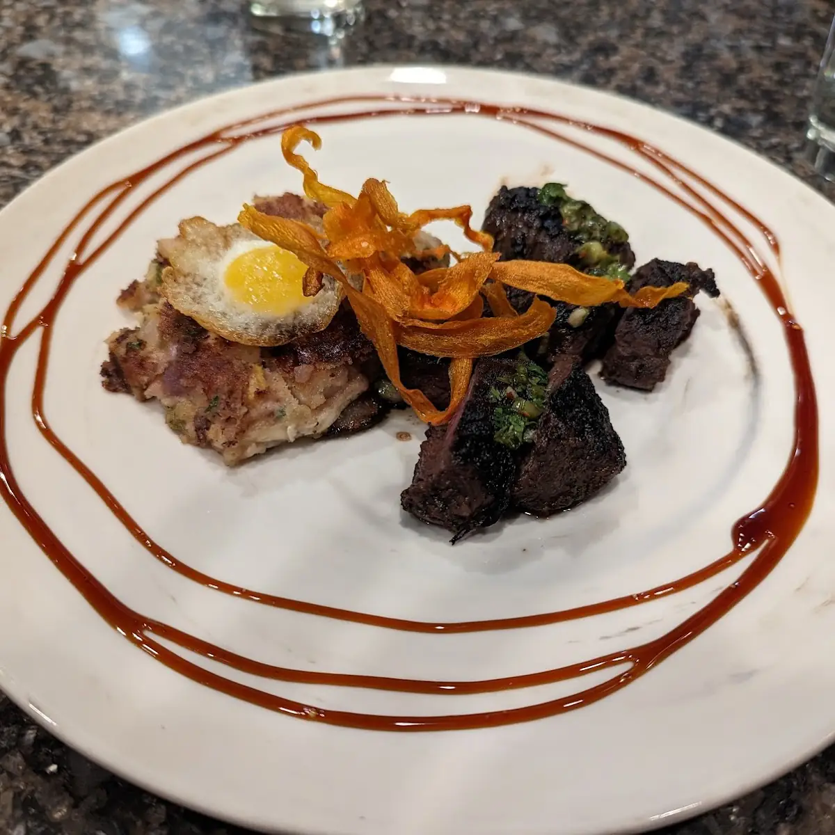 Steak and Hash