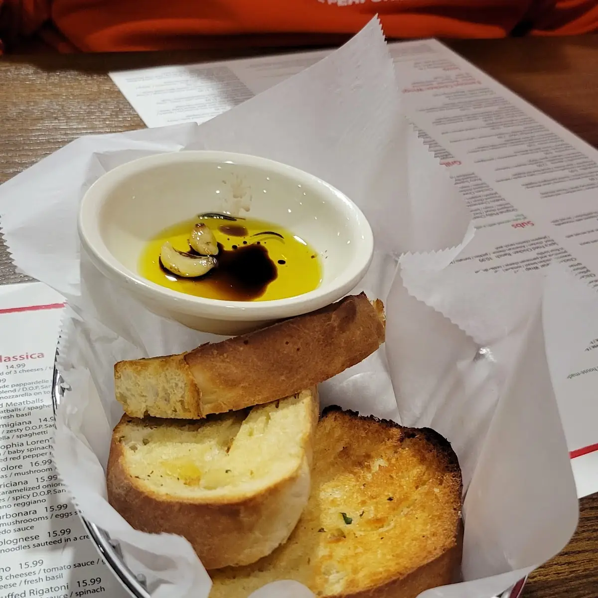 Garlic Bread with Olive Oil