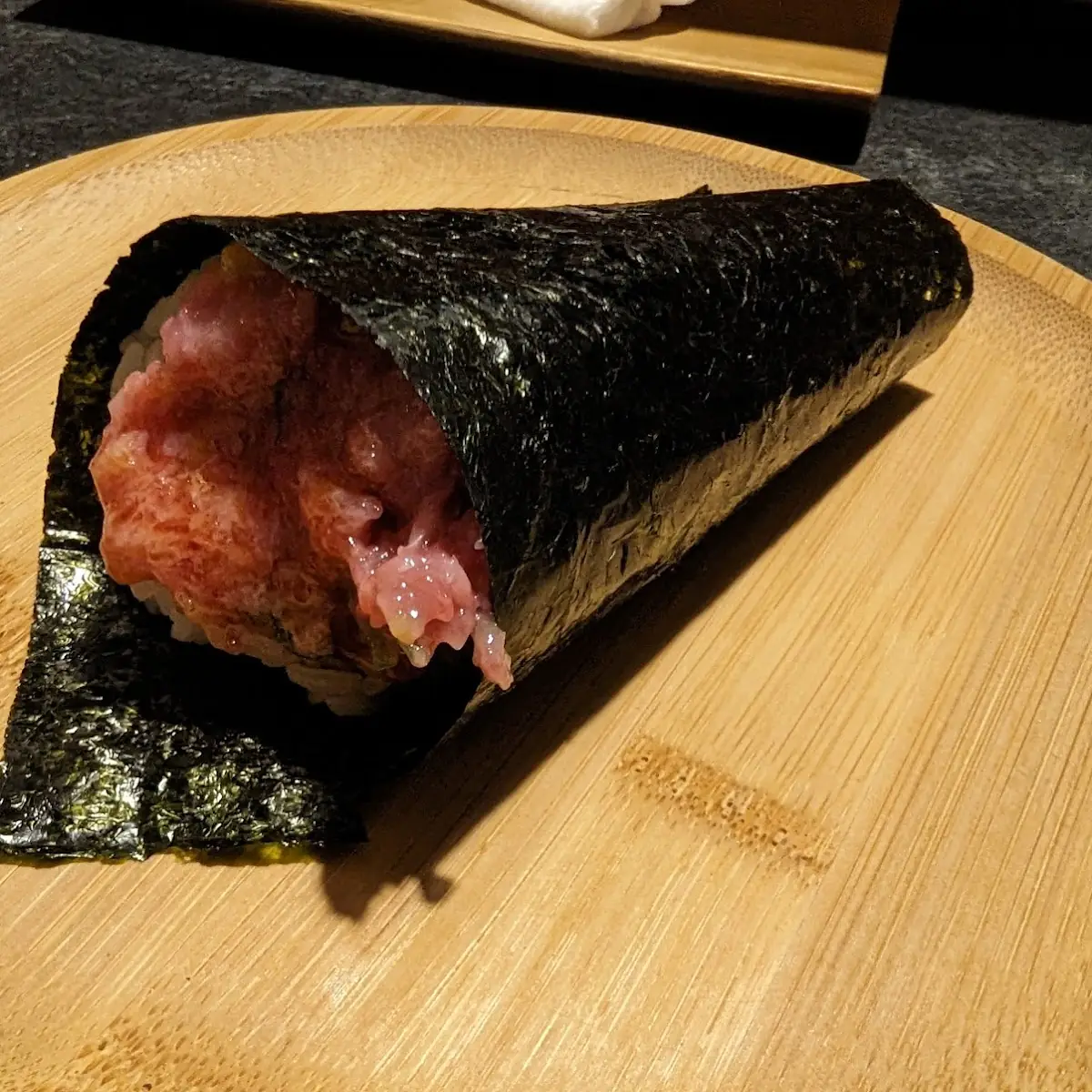 Spicy Tuna Hand Roll Temaki