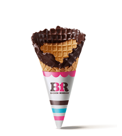 Chocolate Dipped Waffle Cone