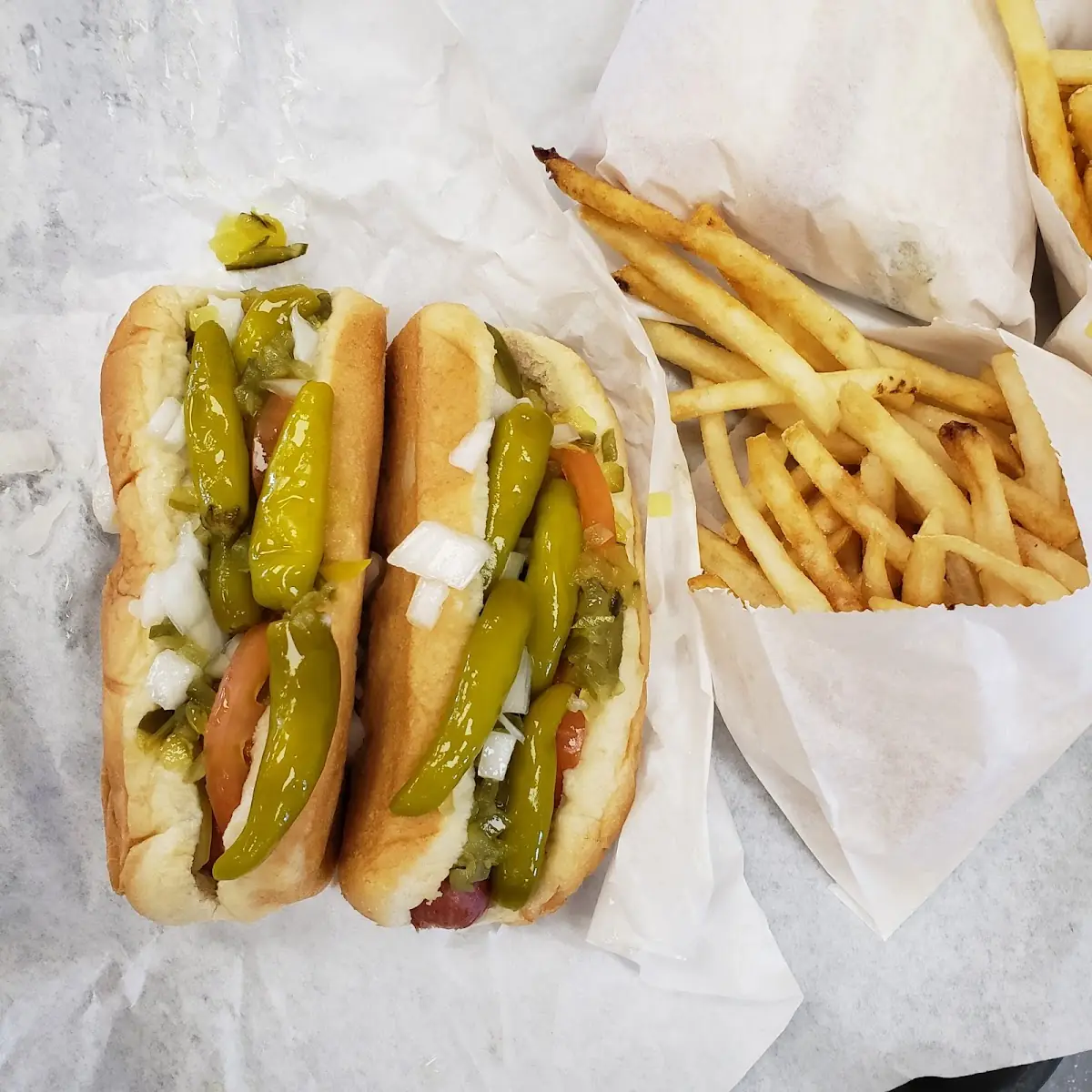 Hot Dogs and Fries