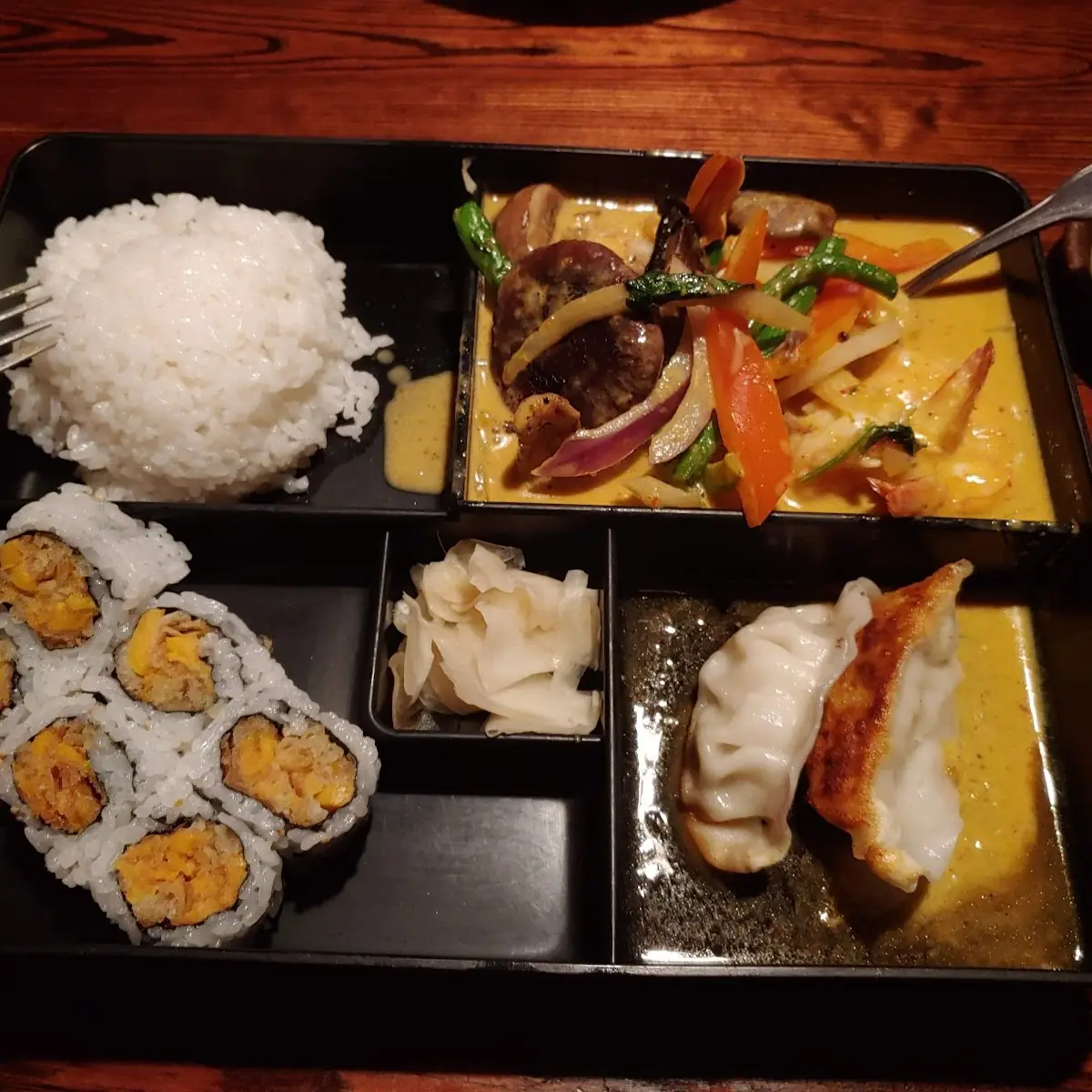 Red Curry Bento Box