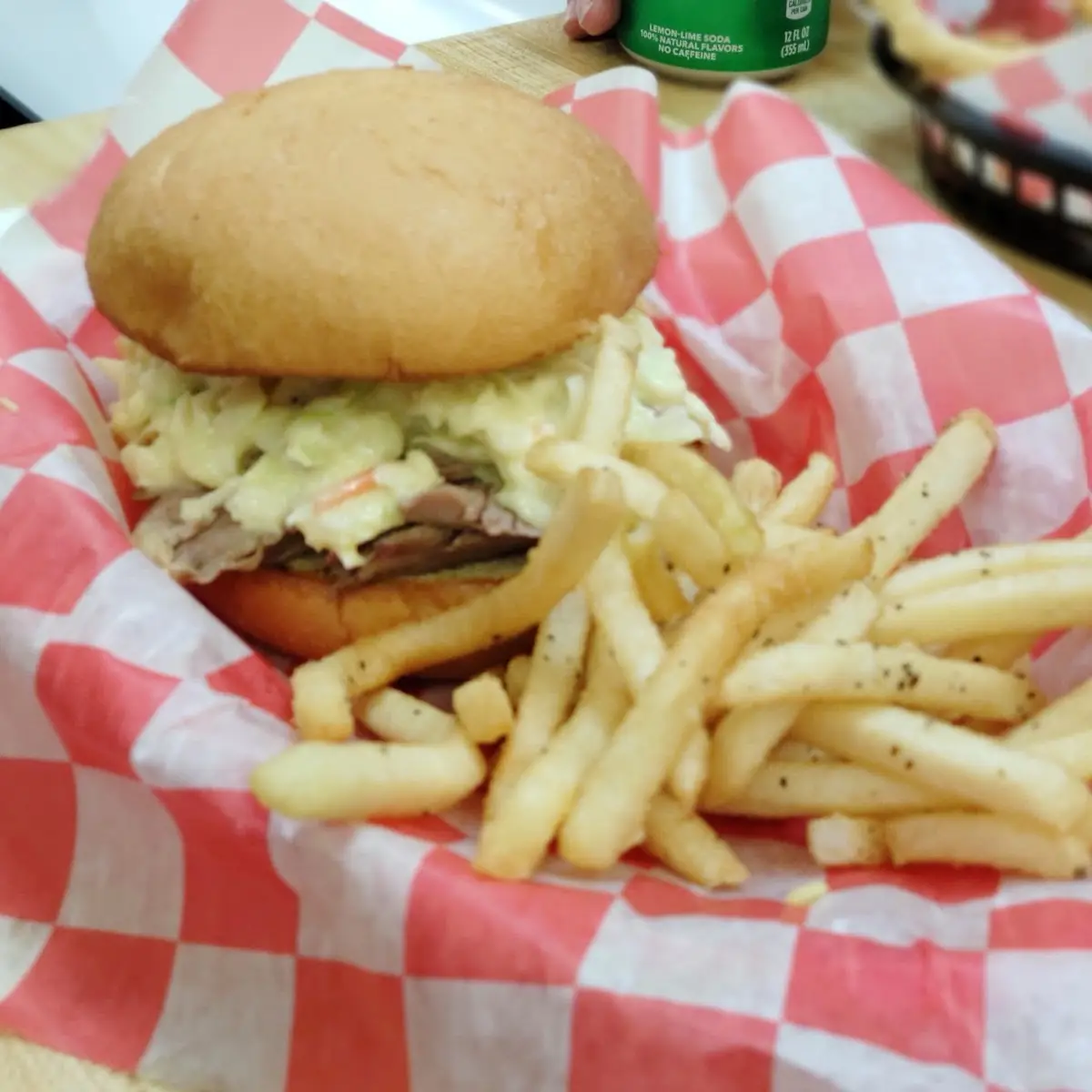 Clyde Pulled Pork Sandwich