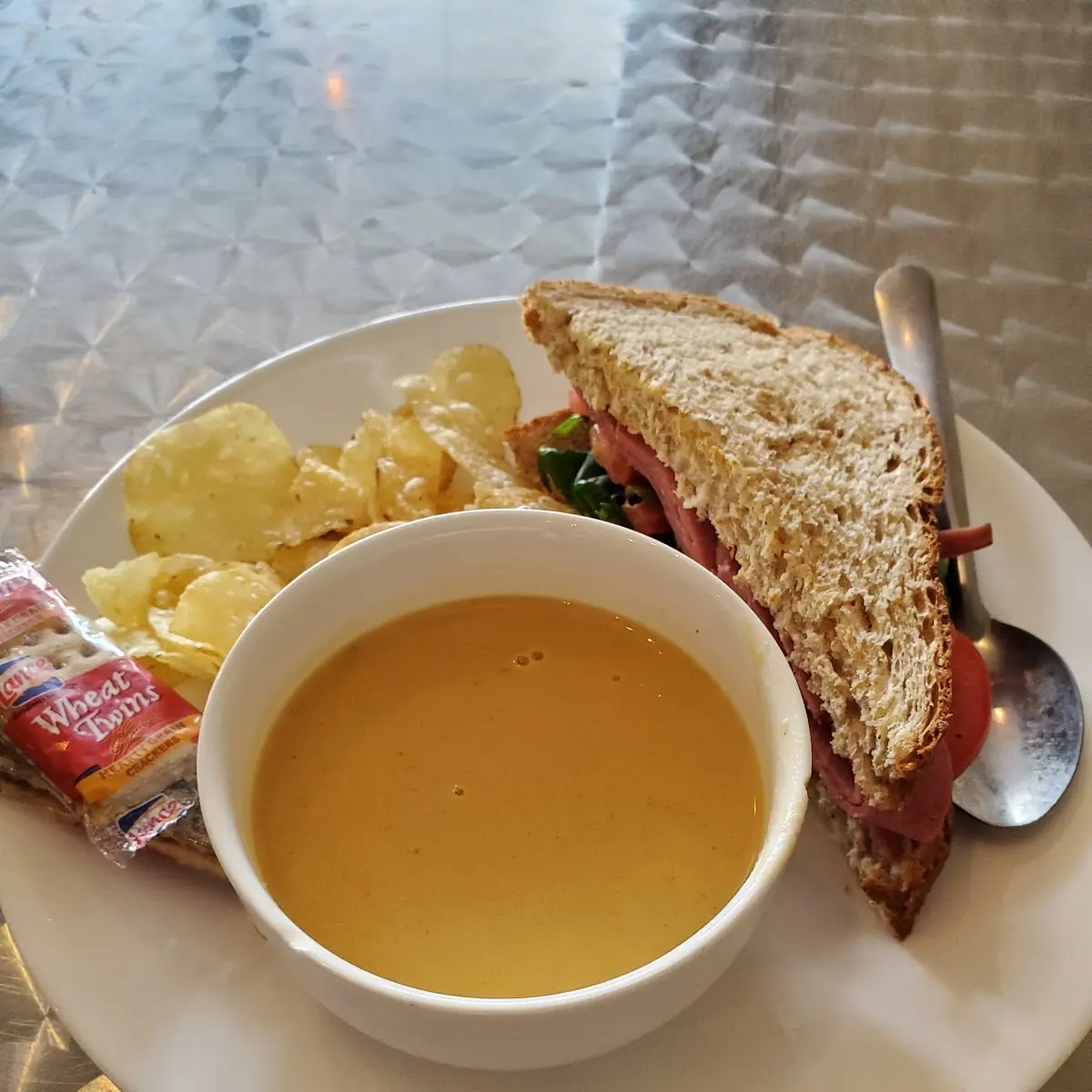 Beer Soup and Sandwich