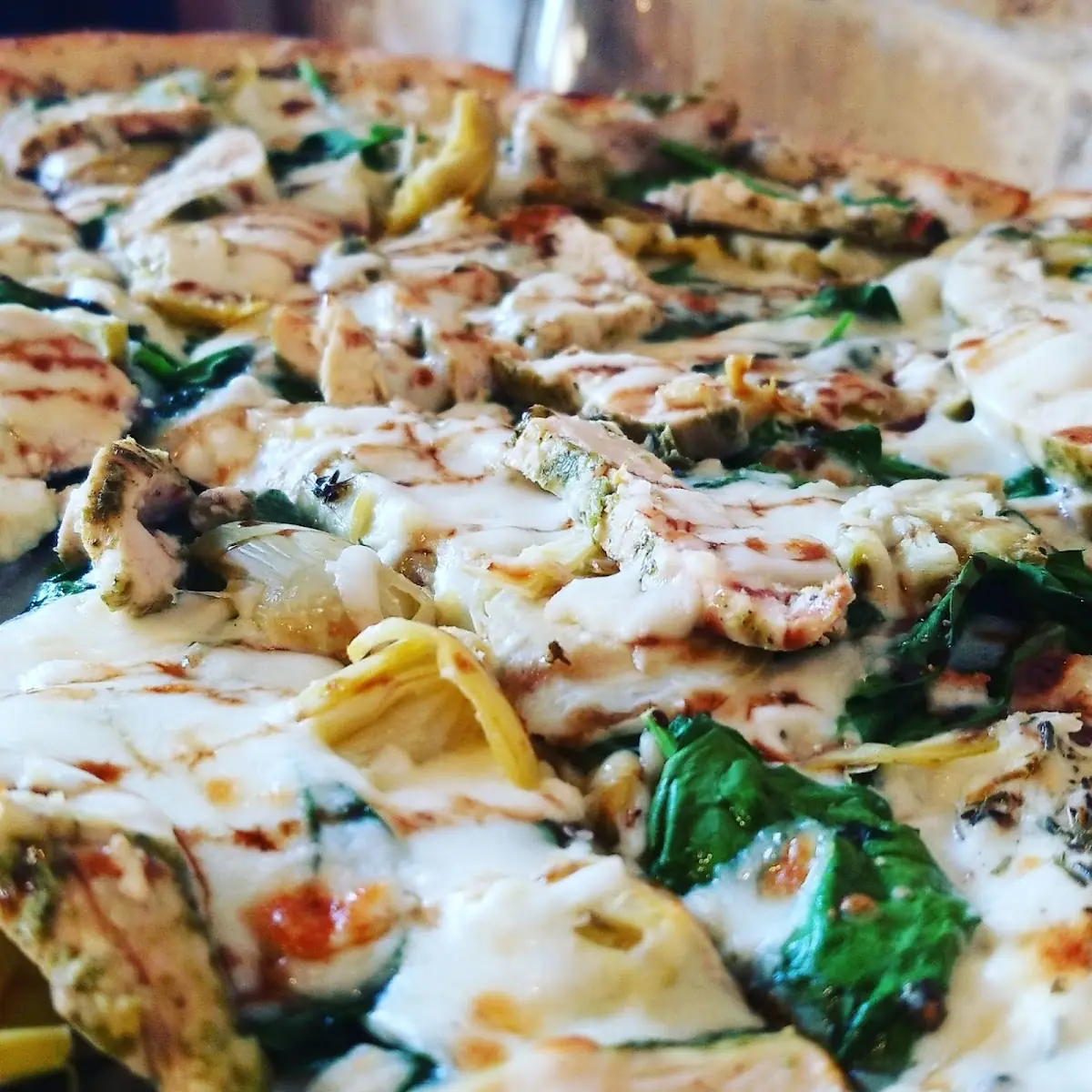 Oven Roasted Chicken Spinach & Artichoke