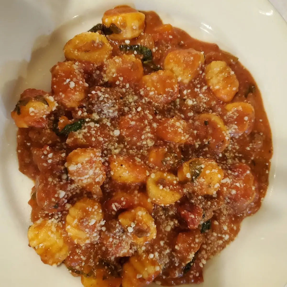 Potato Gnocchi Bolognese