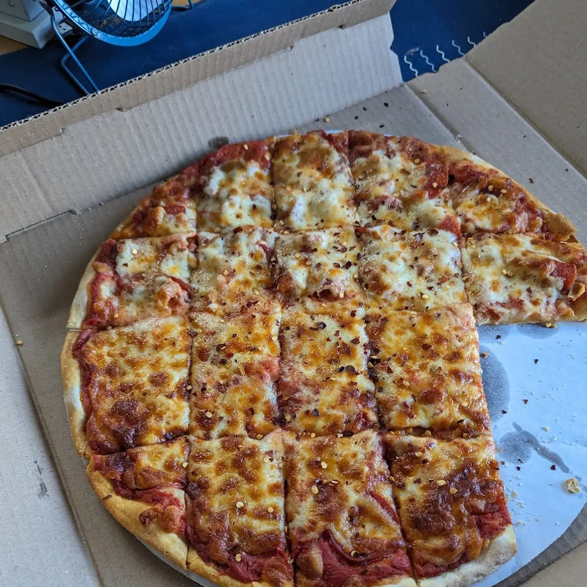 Thin Crust Cheese Pizza