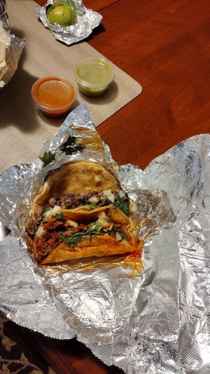 Street Tacos Chorizo and Pastor