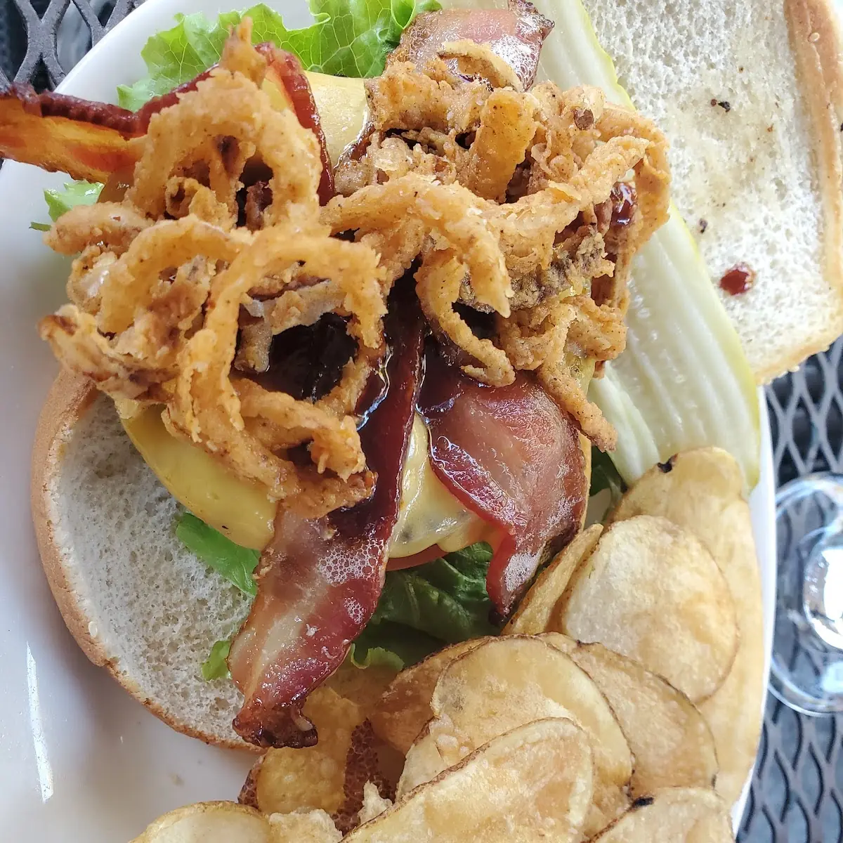 BBQ Bacon Cheese Burger