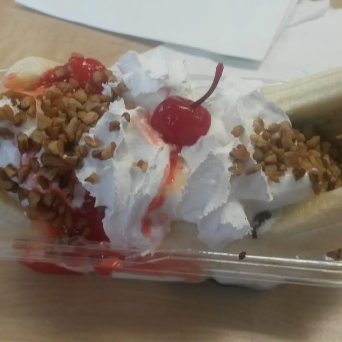 Banana Split Blizzard Treat