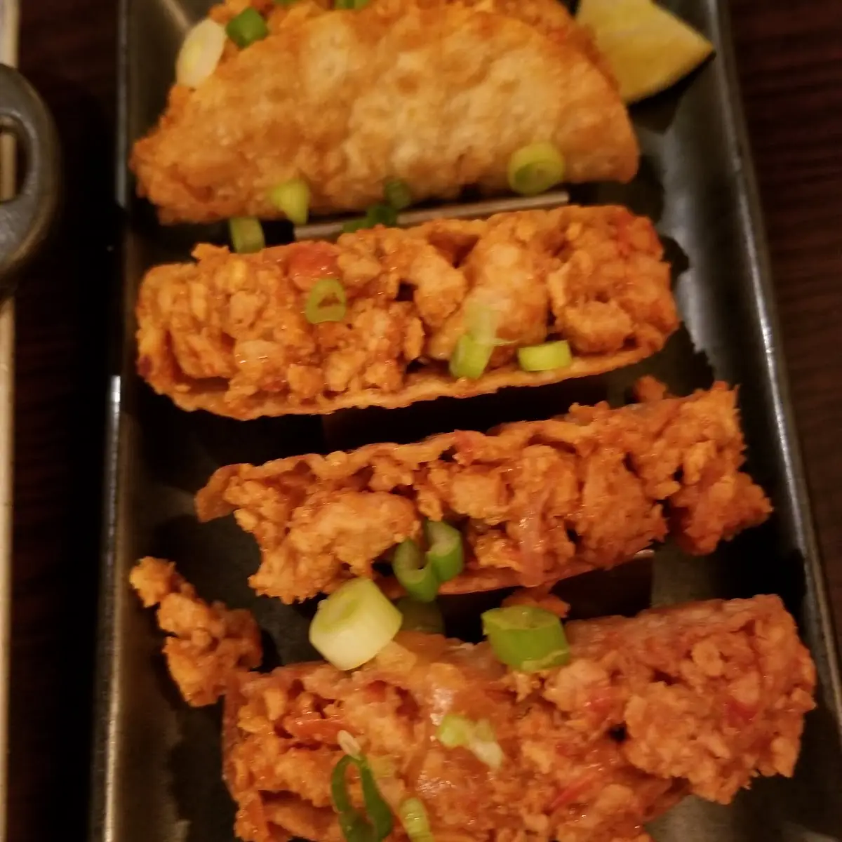 Crispy Pork Savoy Egg Rolls