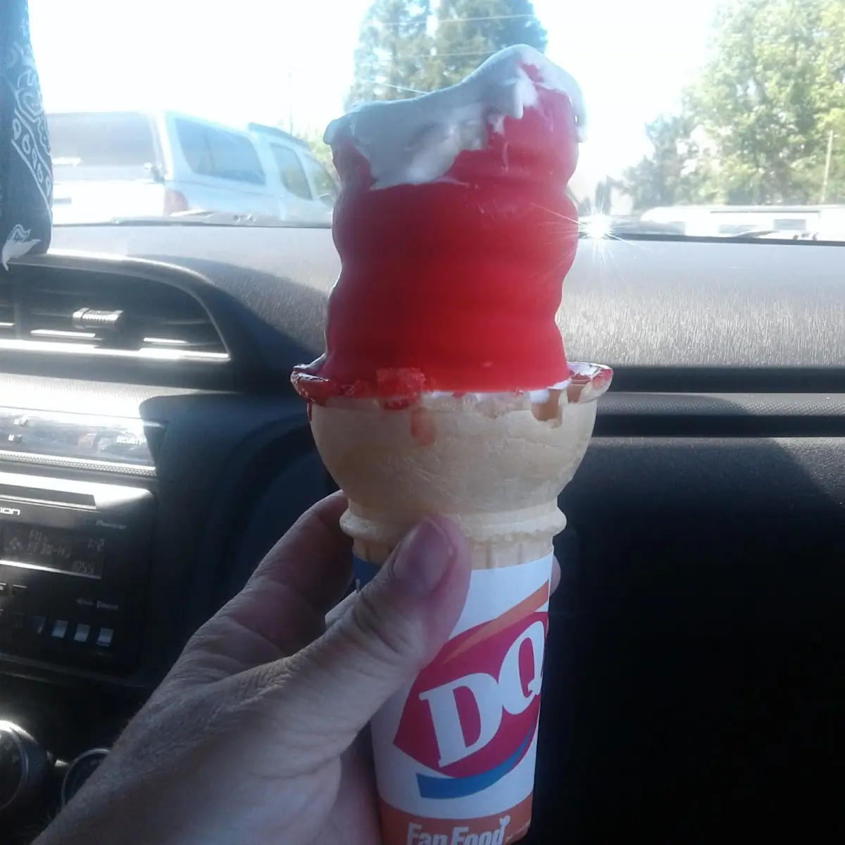 Cherry Dipped Cone