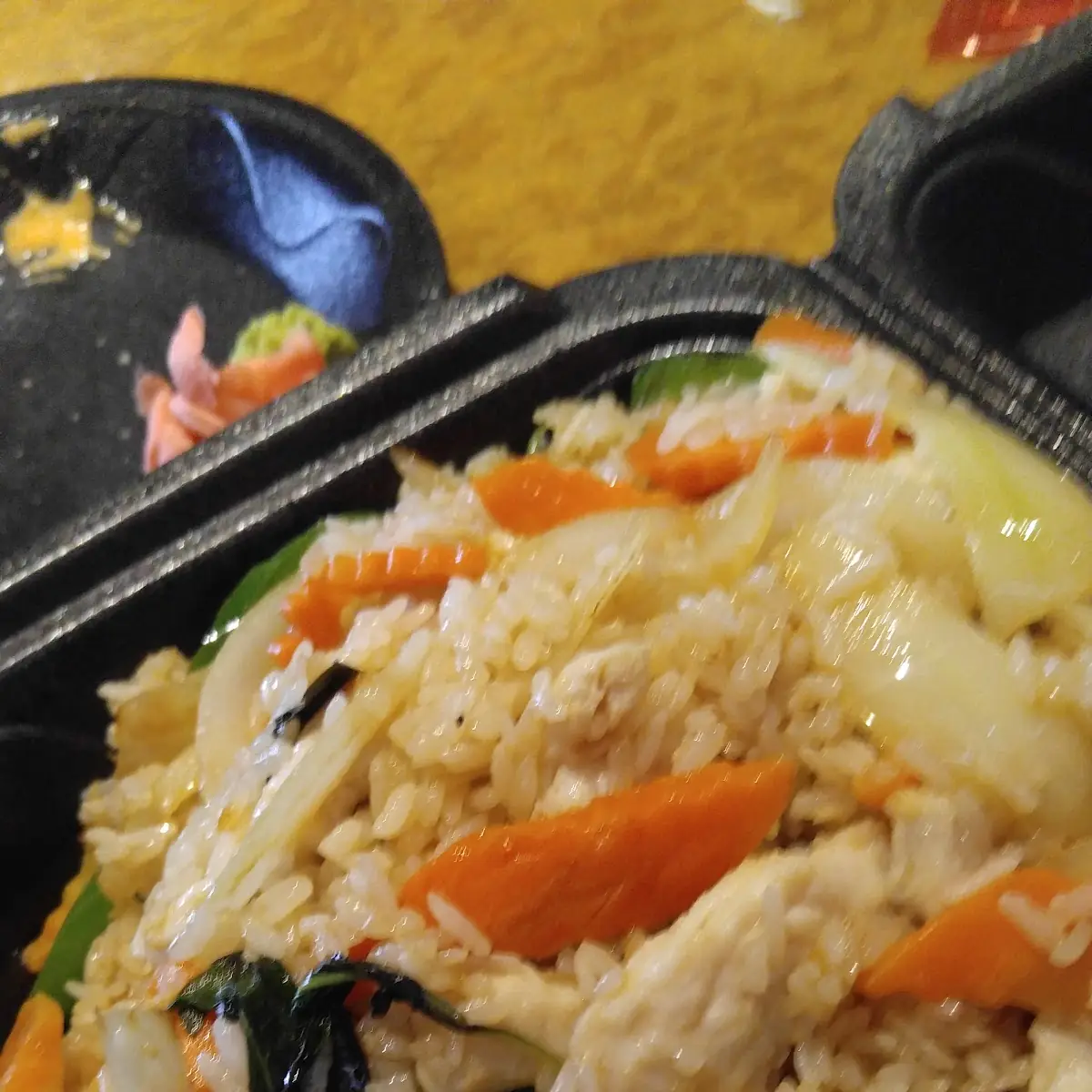 Spicy Basil Fried Rice with Chicken