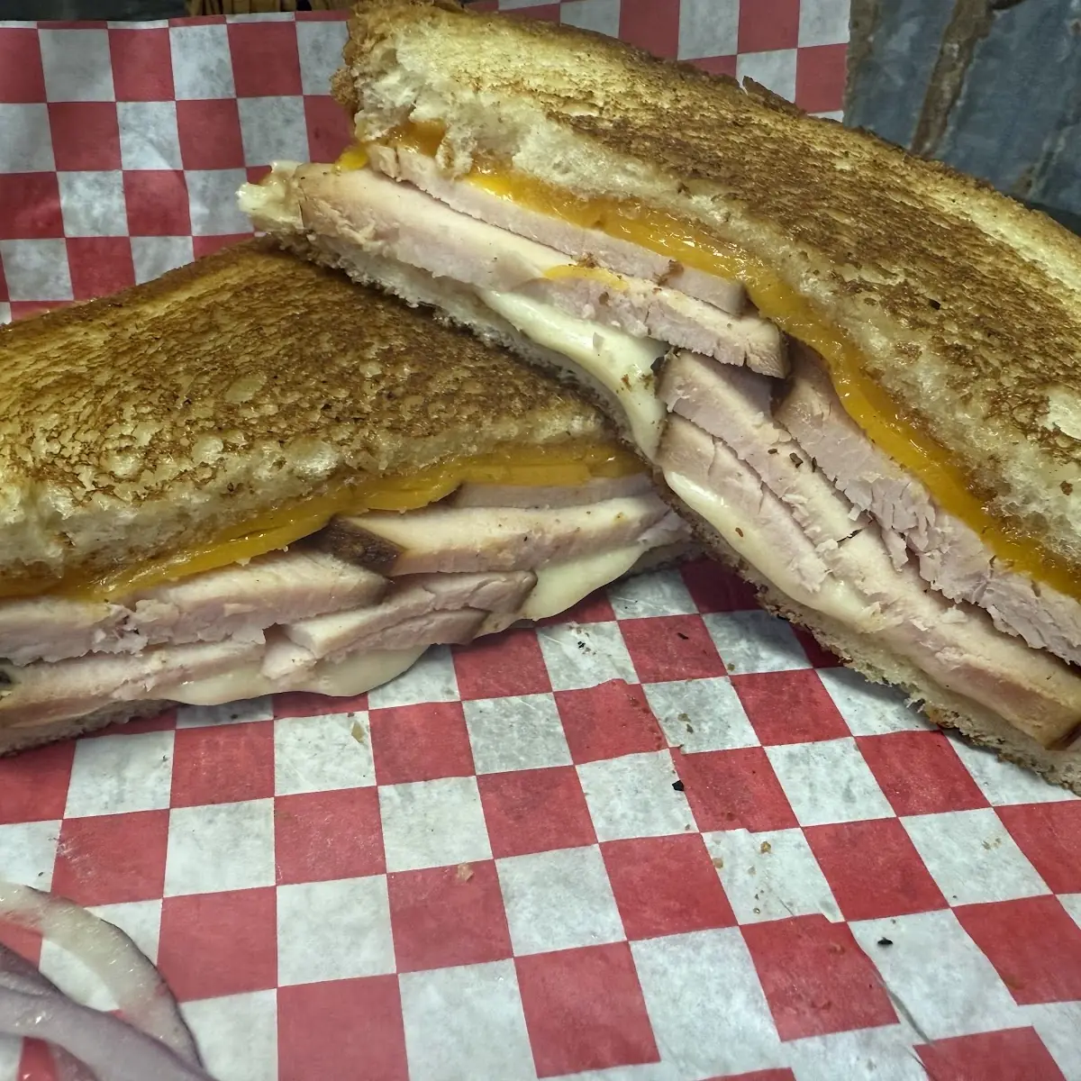 Fri Special Smoked Turkey Melt