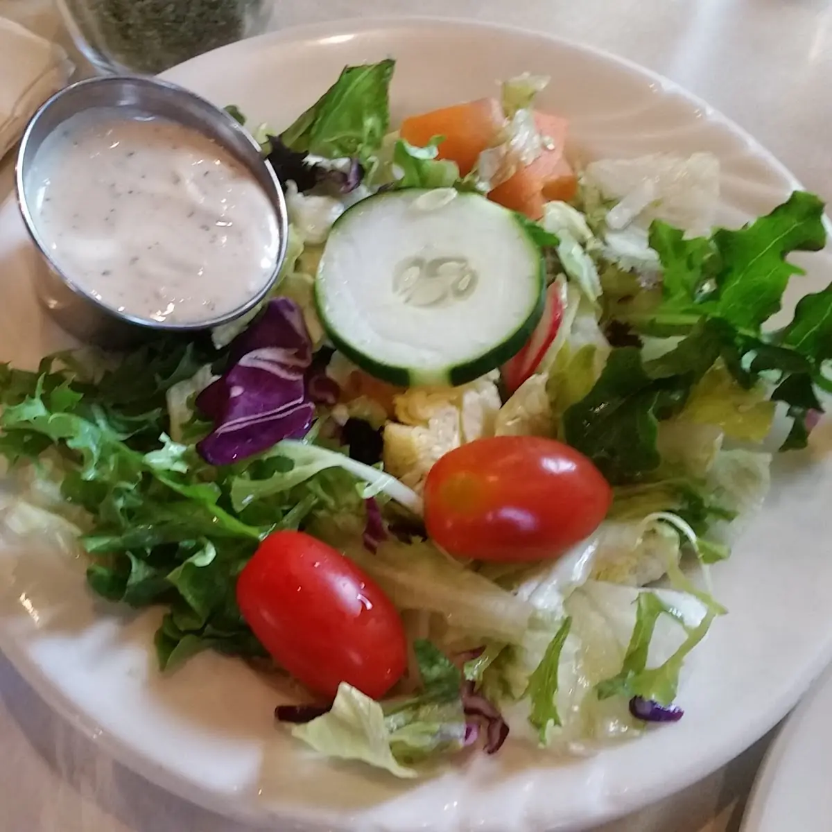 Garden Salad w Caesar Dressing