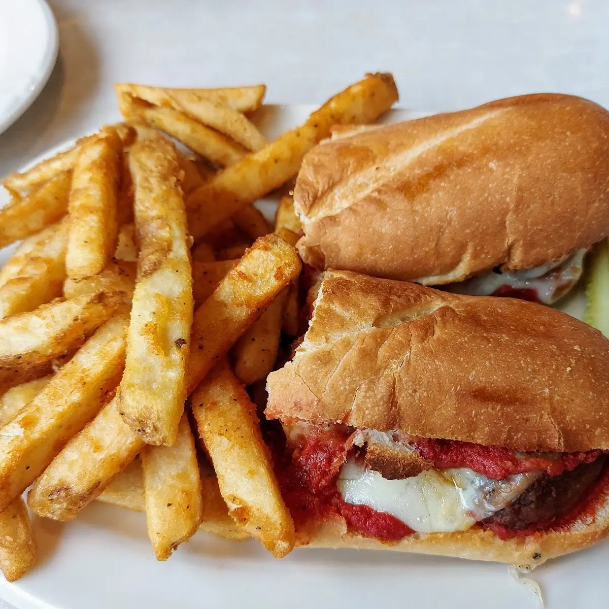 Meat Ball Sub w Fries