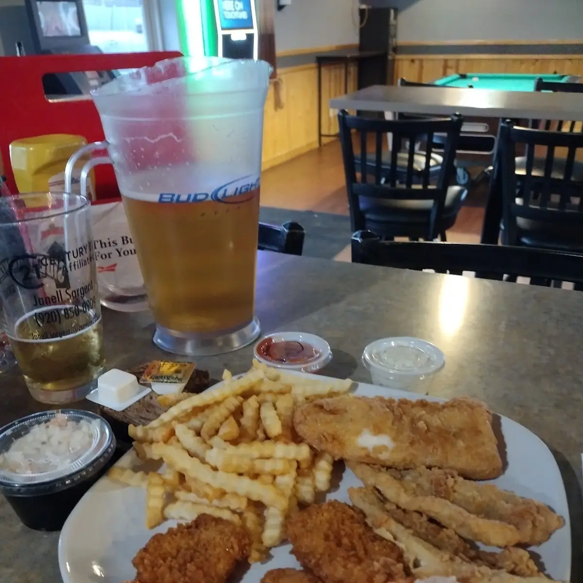 Chicken Tenders or Shrimp Basket