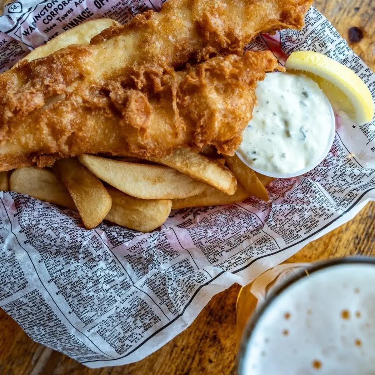 Cod Fish and Chips