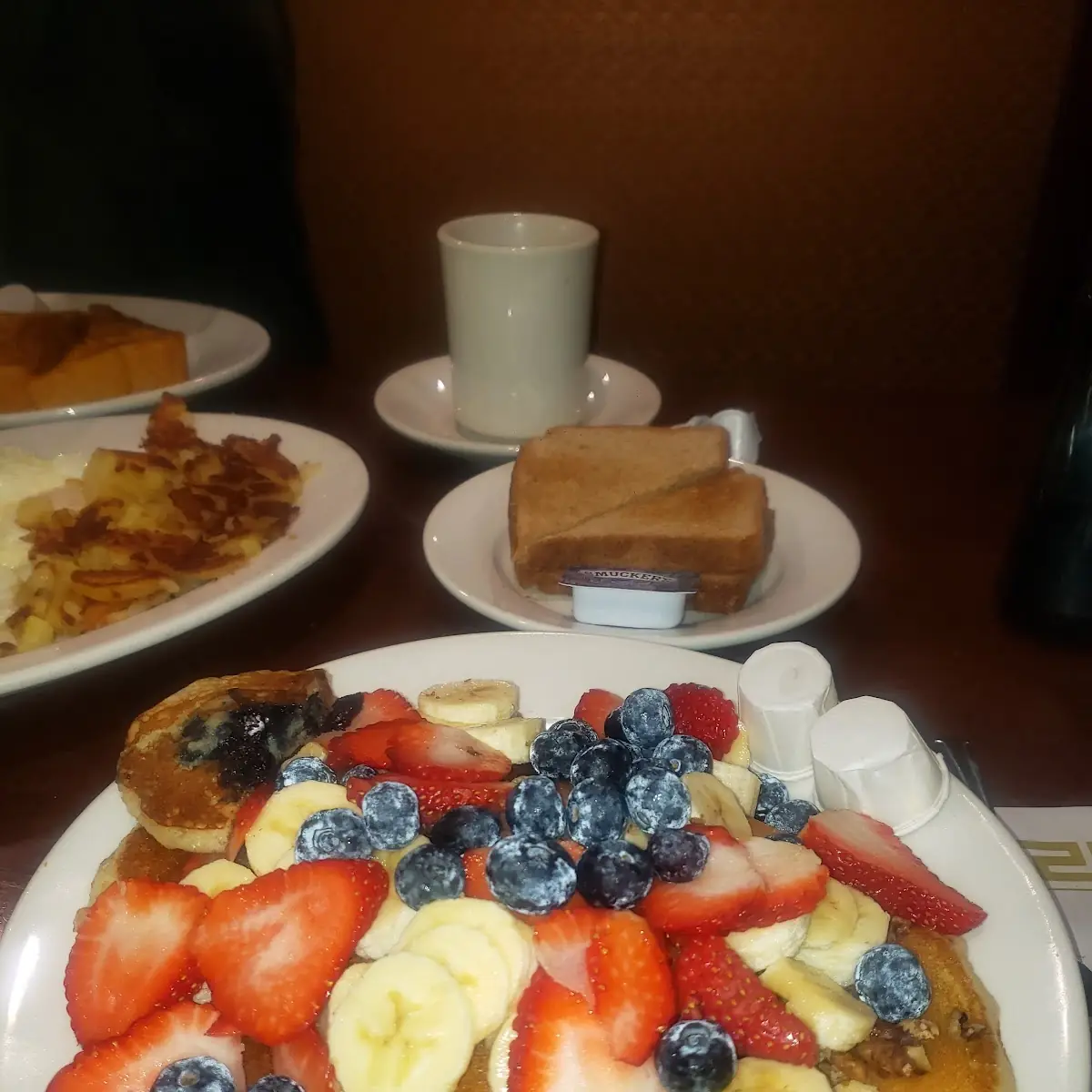 Banana Walnut Pancakes