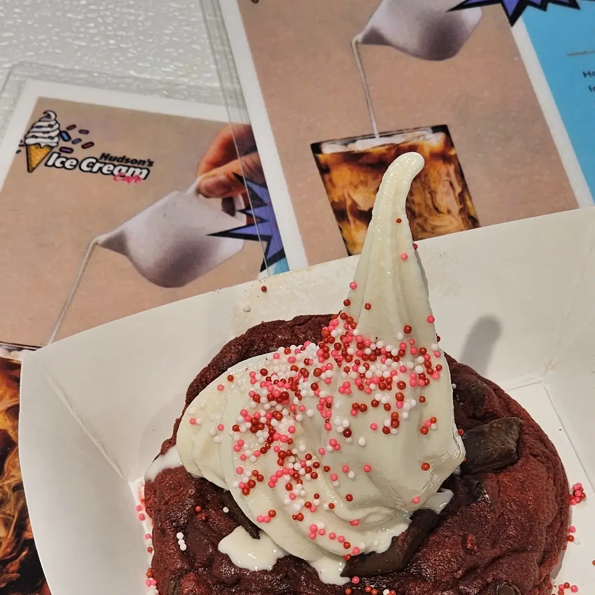 Red Velvet with Ice Cream