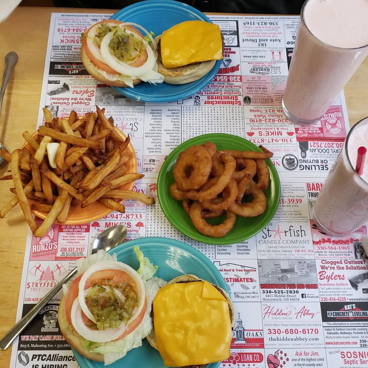 Cheeseburger Combo