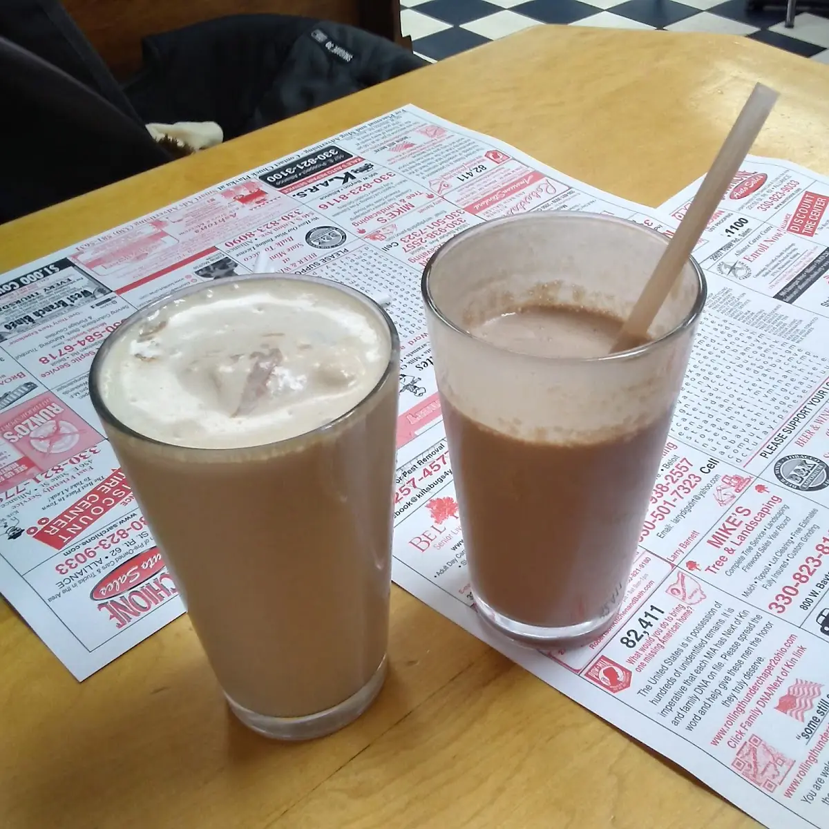 Peanut Butter Milkshakes