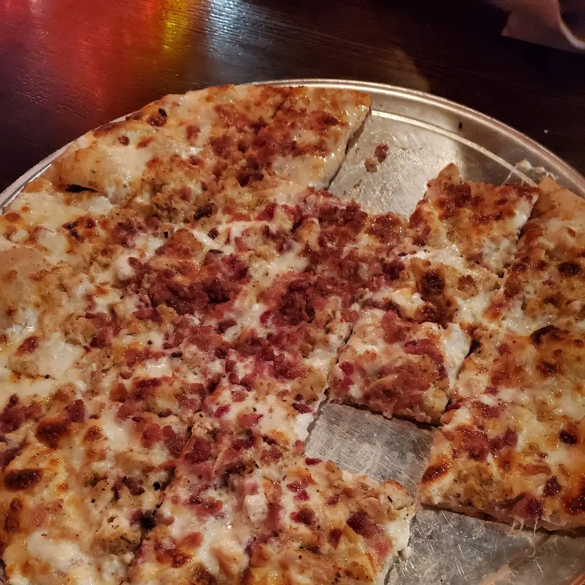Chicken Bacon Ranch Pizza