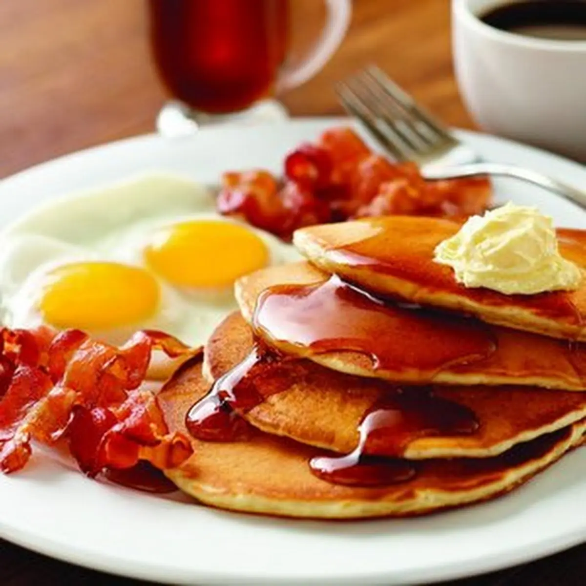 2-Large Buttermilk Pancakes