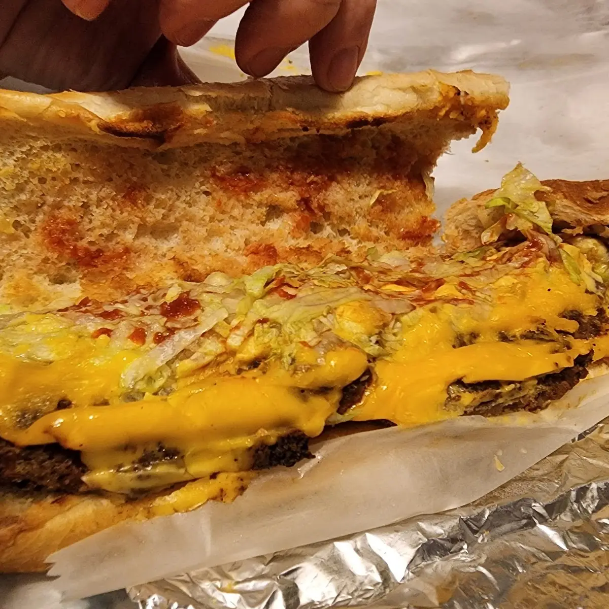Steak Egg and Cheese Sandwich