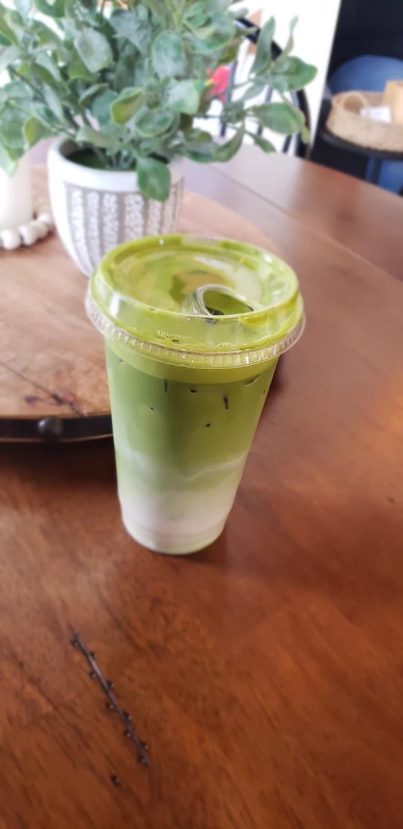 Strawberry Matcha Latte