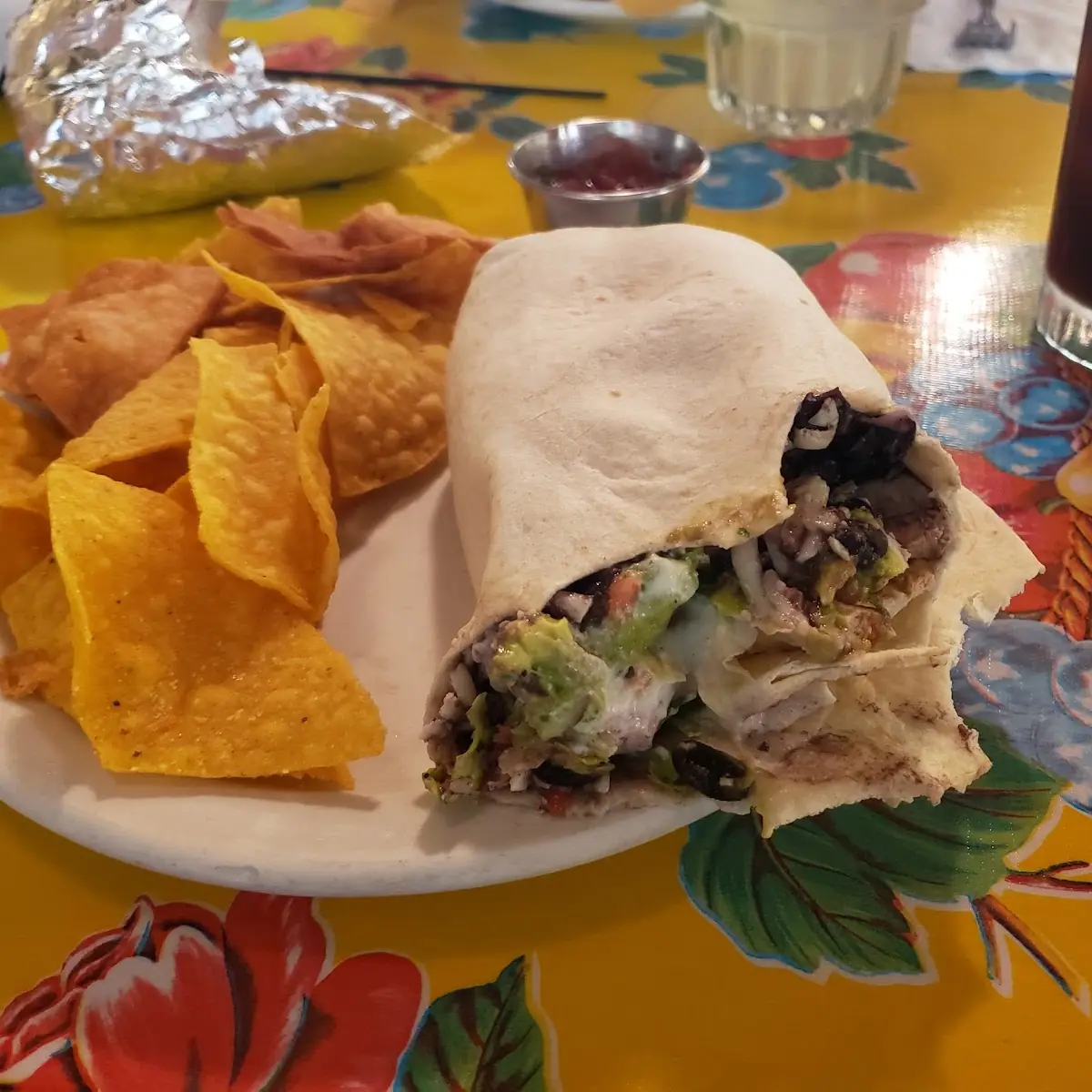 Grilled Chicken Burrito Mejor