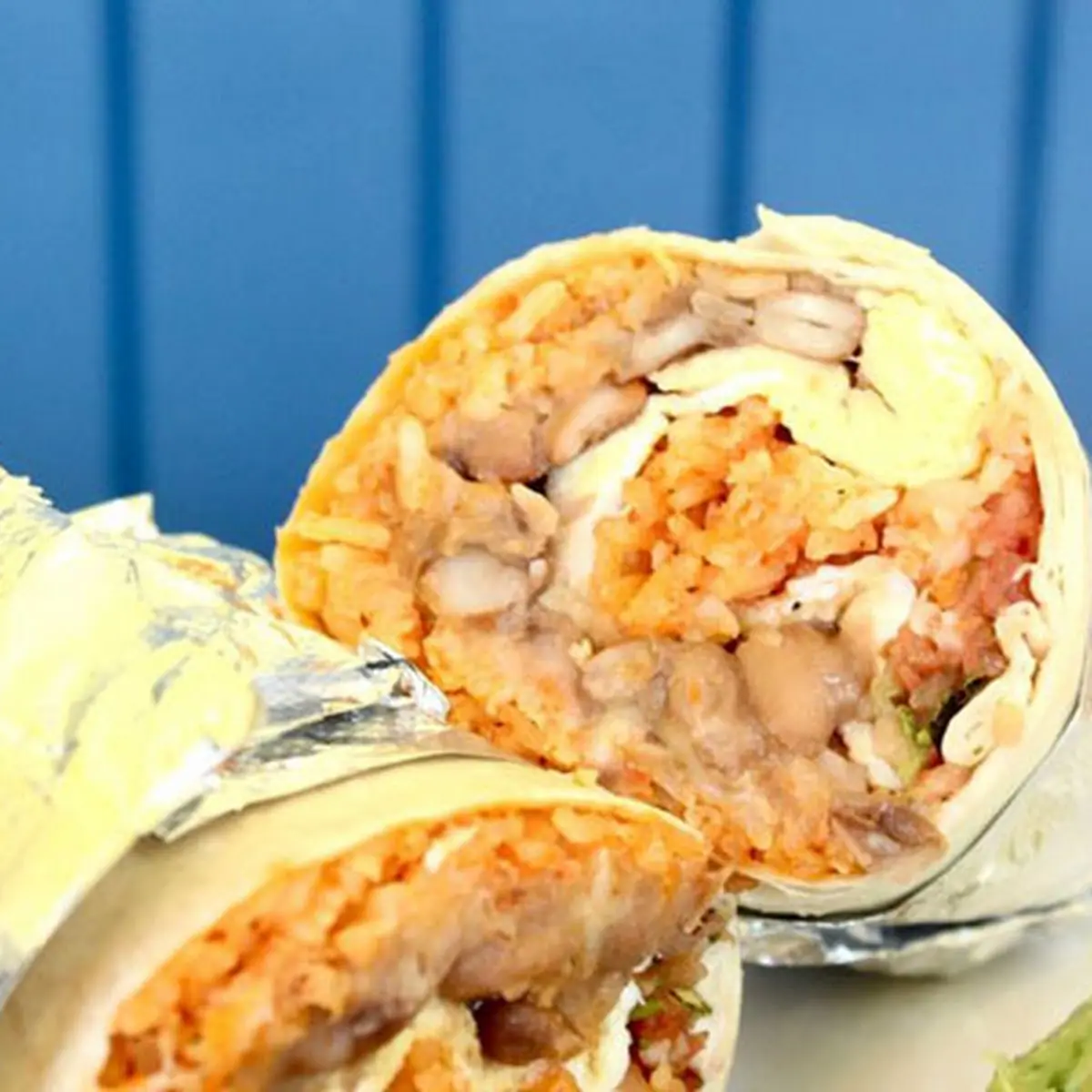 Pescado Asado Burrito