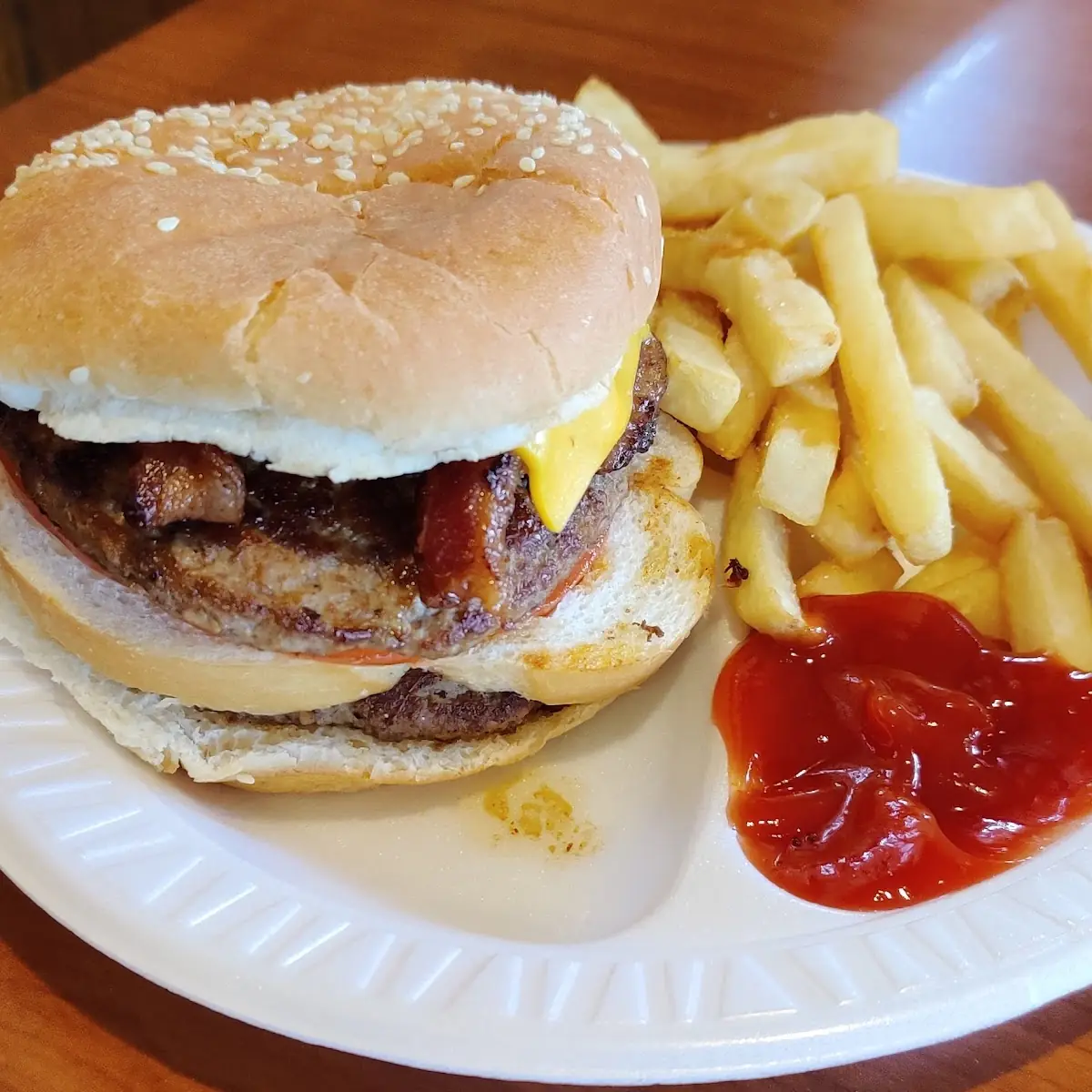 Bacon Double Cheeseburger