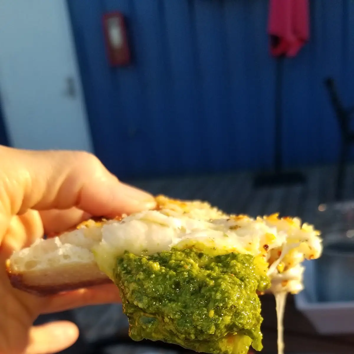Cheese Bread with Special Request Pesto Dipping Sauce