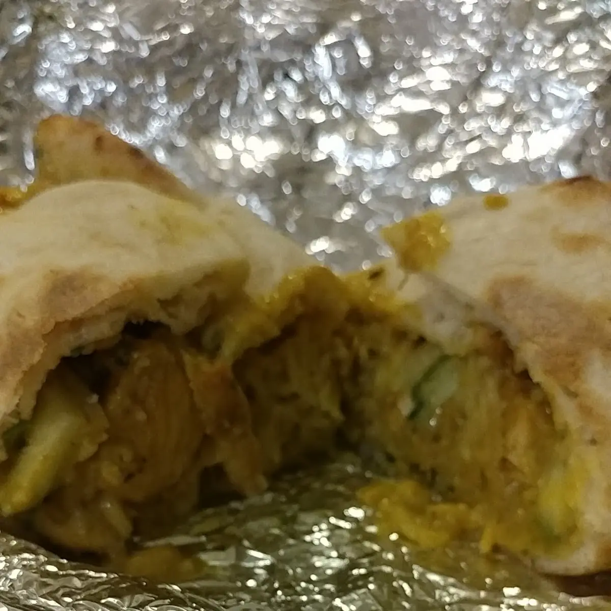 Chicken Korma Burrito
