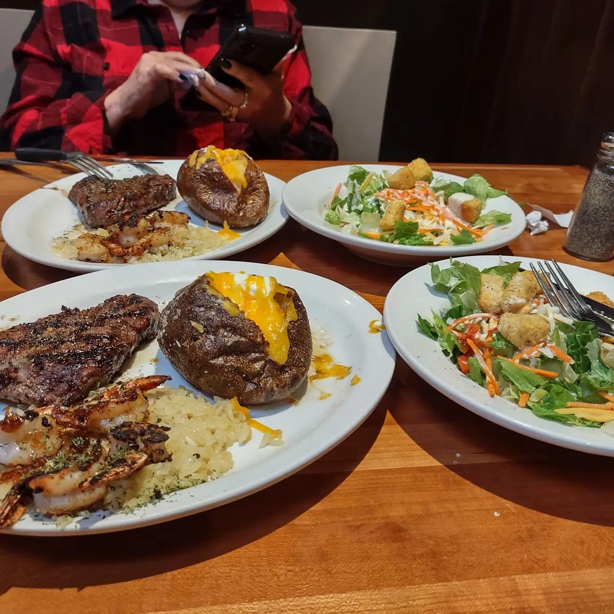 Top Sirloin Steak & Shrimp